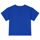 Boys Blue Logo T-Shirt, 1, hi-res